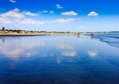 Old Orchard Beach Near Portland, Maine