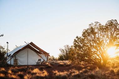 Under Canvas Moab Glamping