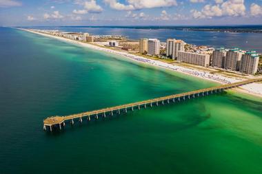 Don't miss sugar-white sands of Navarre Beach